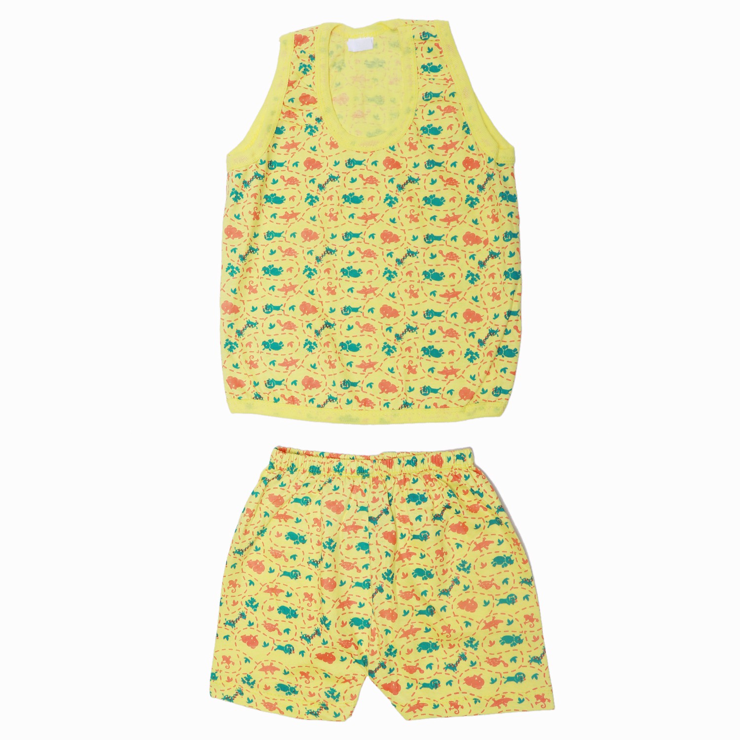 KIDS SELEEVELESS VEST WITH SHORTS SET (PACK OF 6)