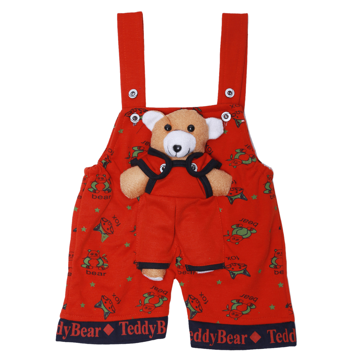 KIDS TEDDY DITACHBEL DUNGAREE (PACK OF 1)